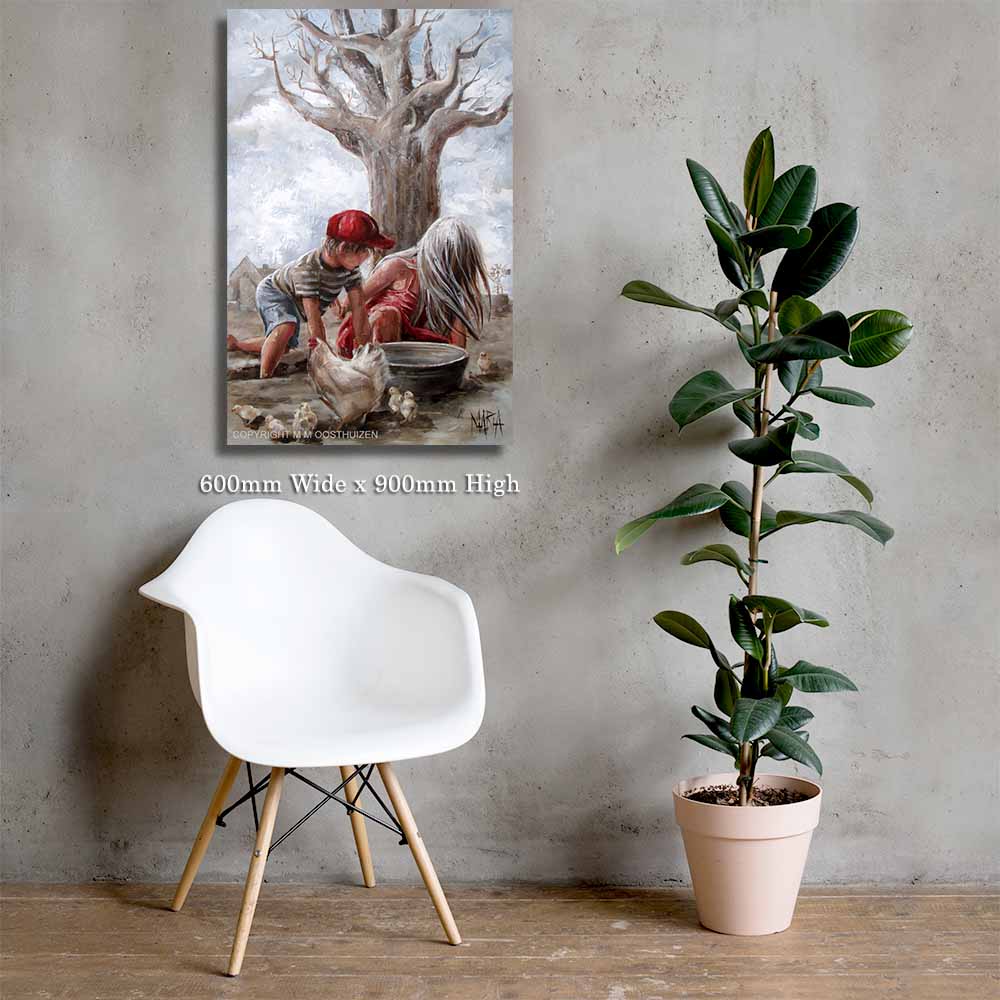 Speel onder die boom | Canvas Prints