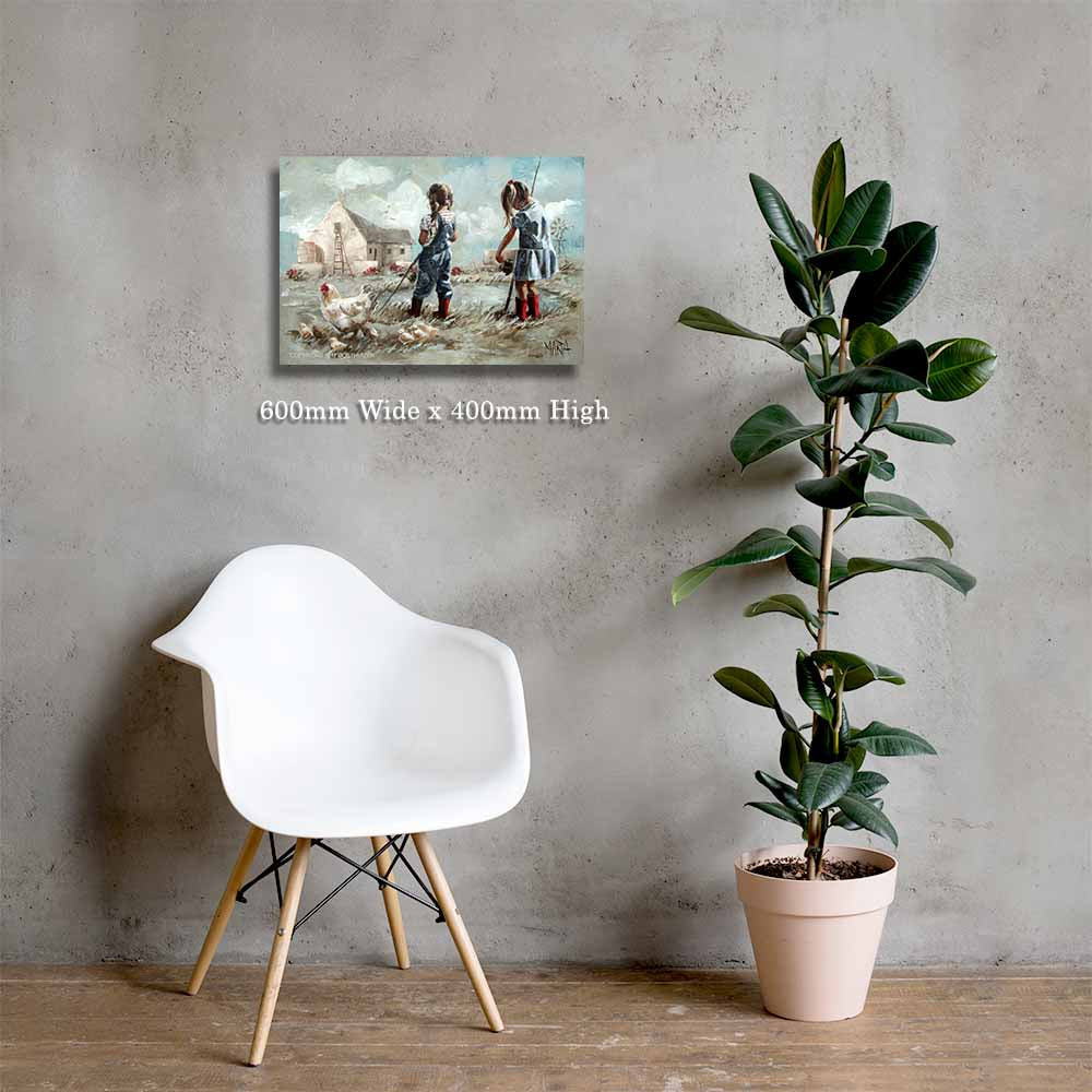 Let's go fishing | Canvas Prints