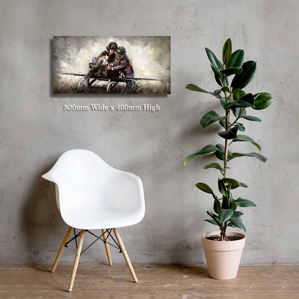 Kom ons maak hom mooi | Canvas Prints