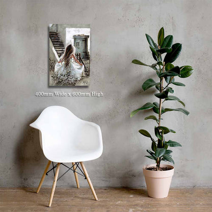 Hier is ek | Canvas Prints
