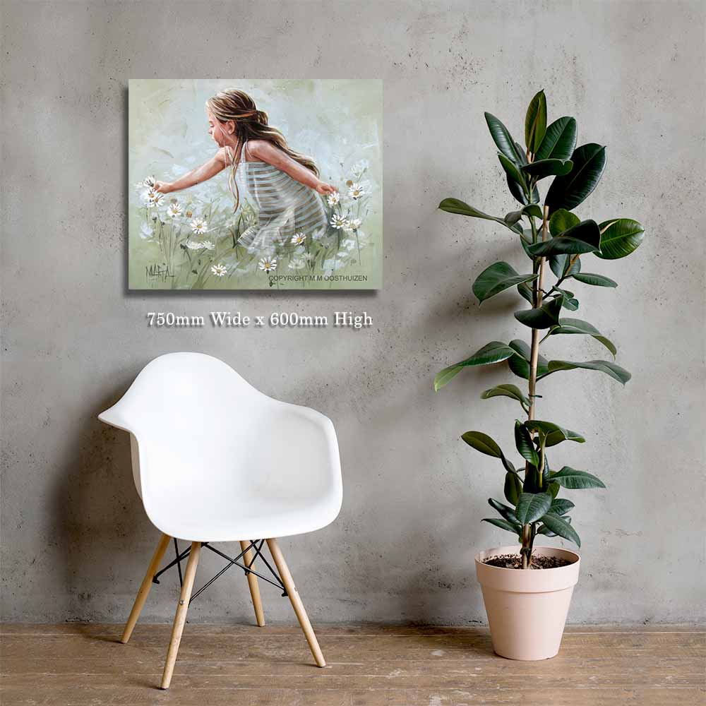 Daisy's pluk | Canvas Prints