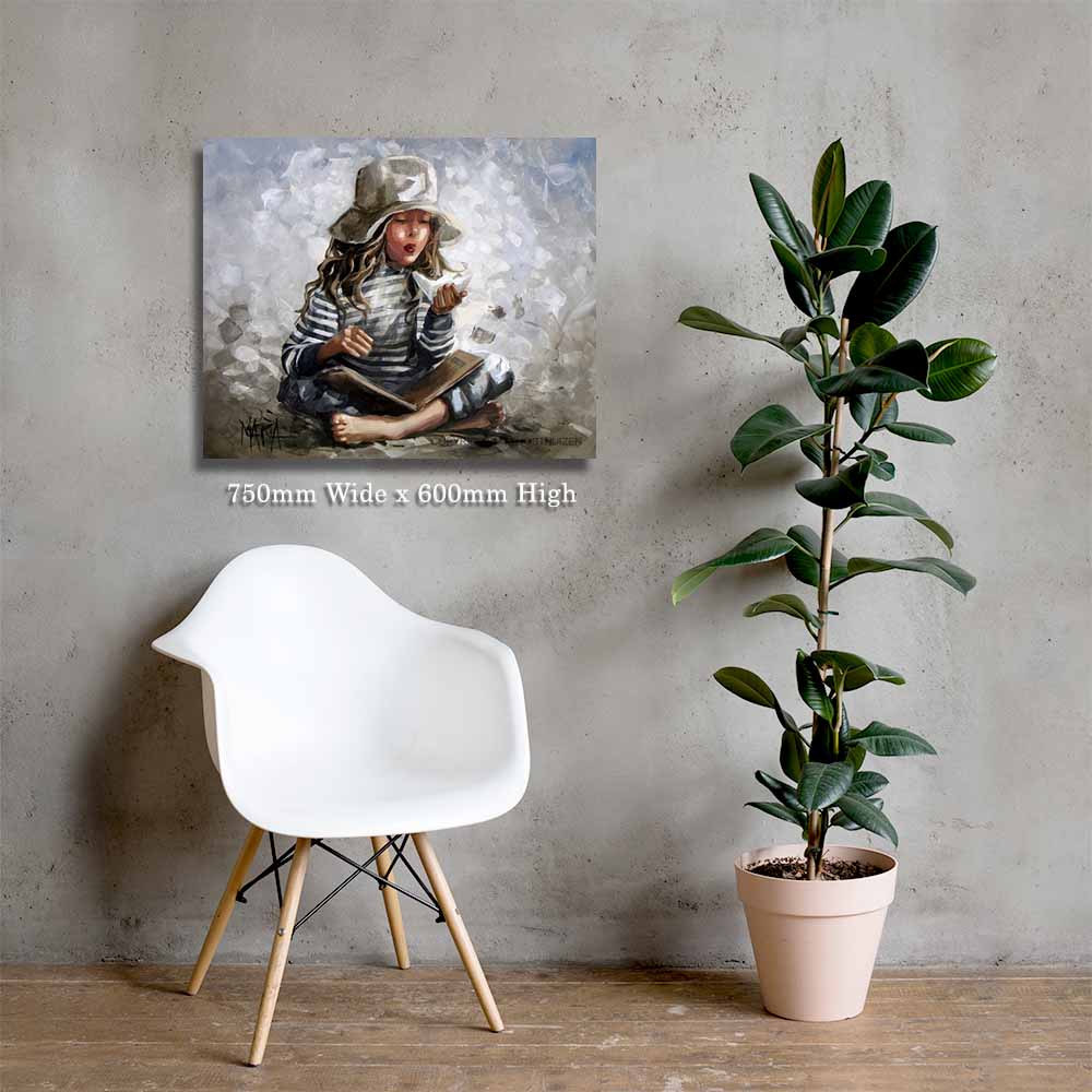 Blow on the ladybird | Canvas Prints