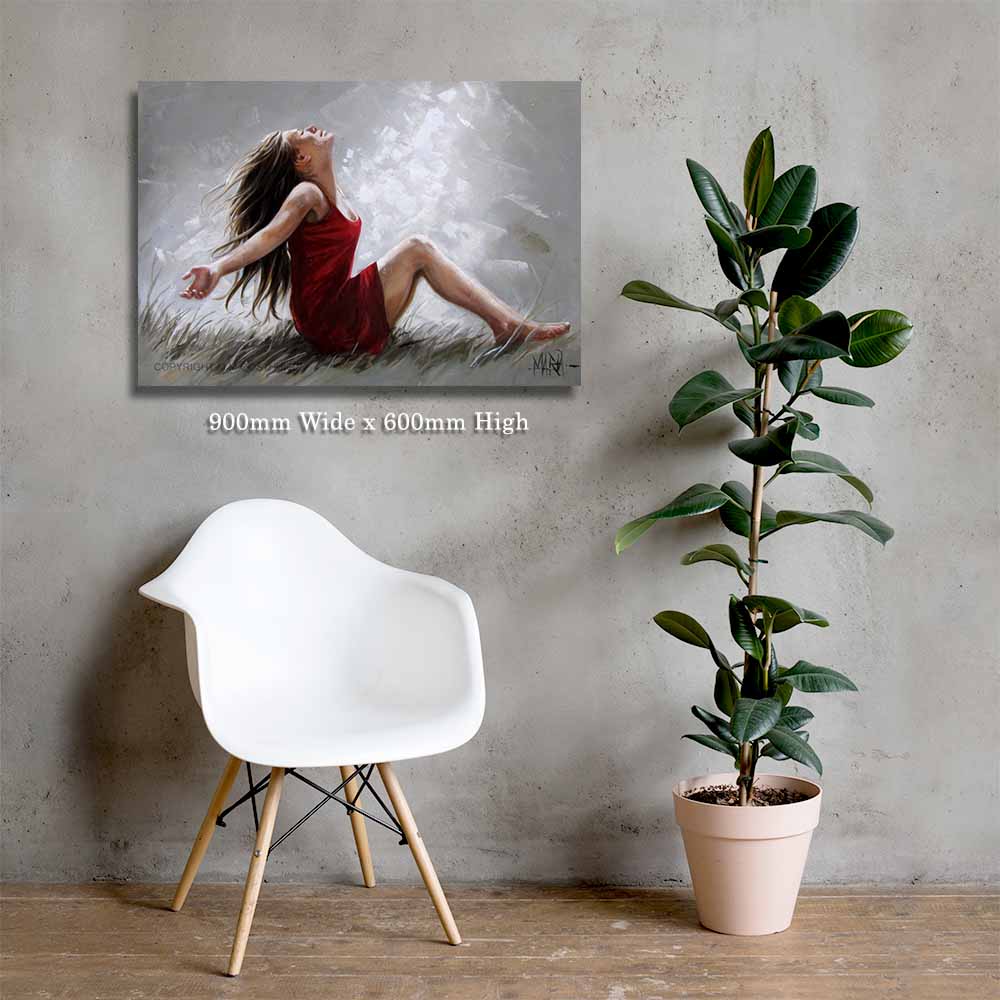 Feel His grace | Canvas Prints