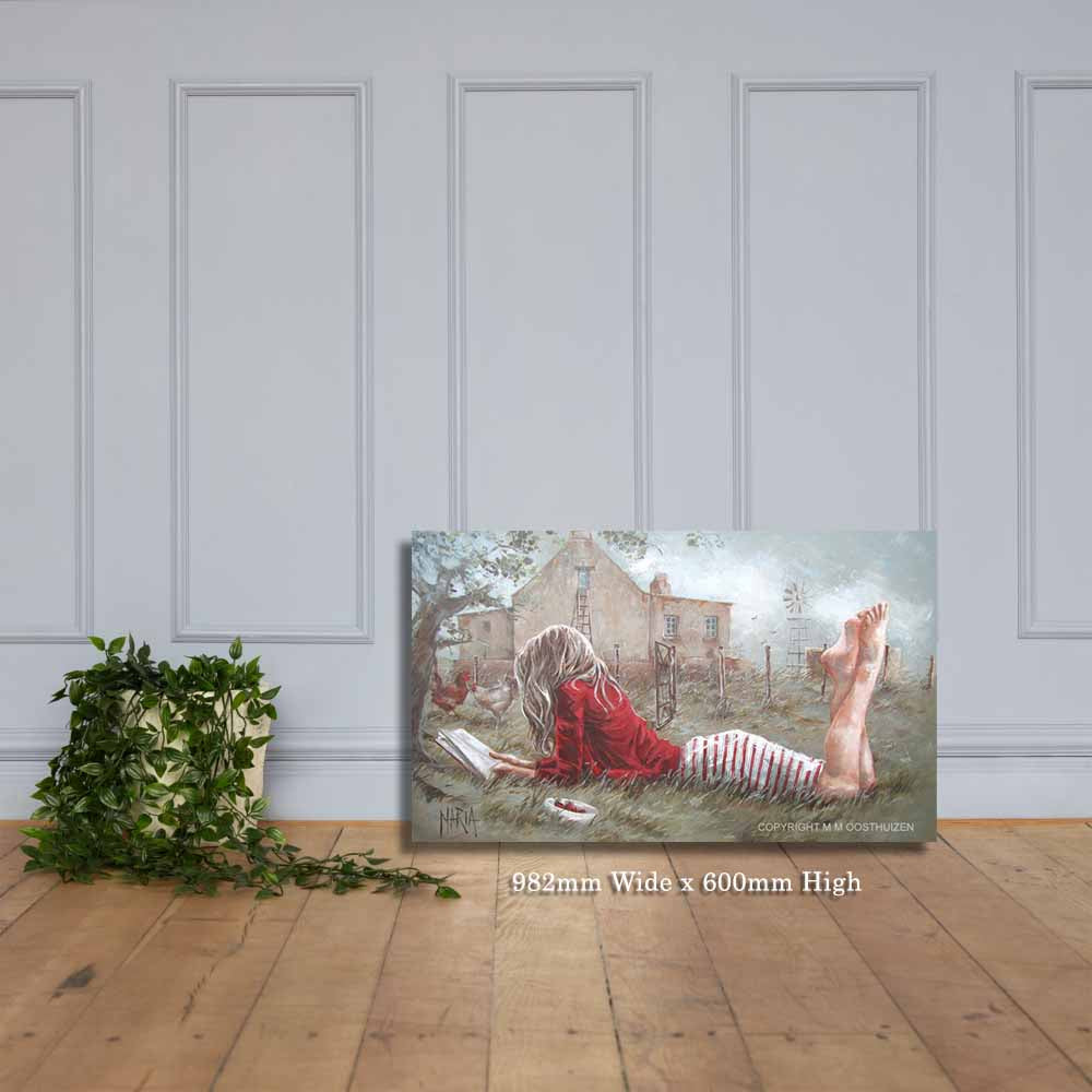 Ontspan op die plaas  | Canvas Prints