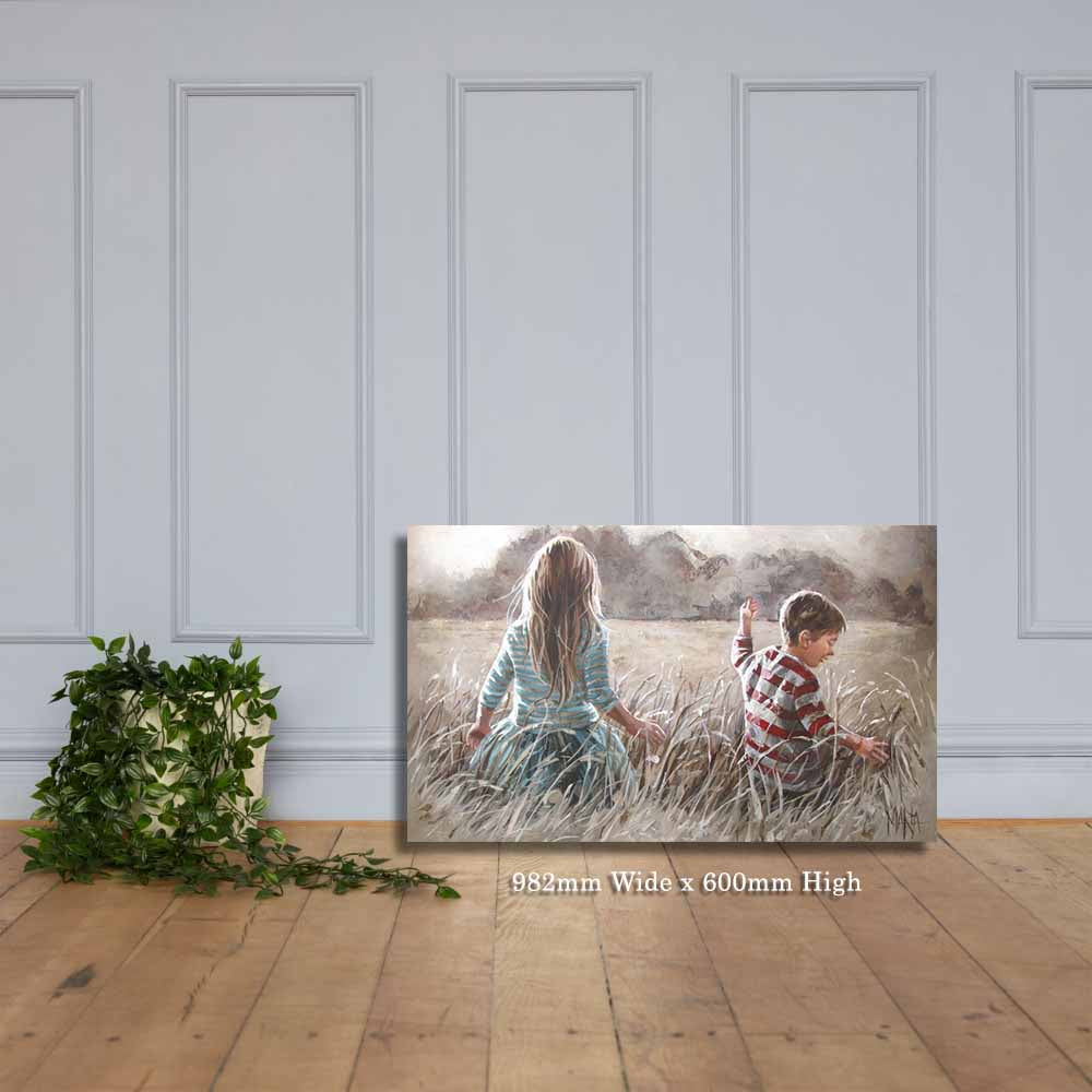 Joy in the field | Canvas Prints