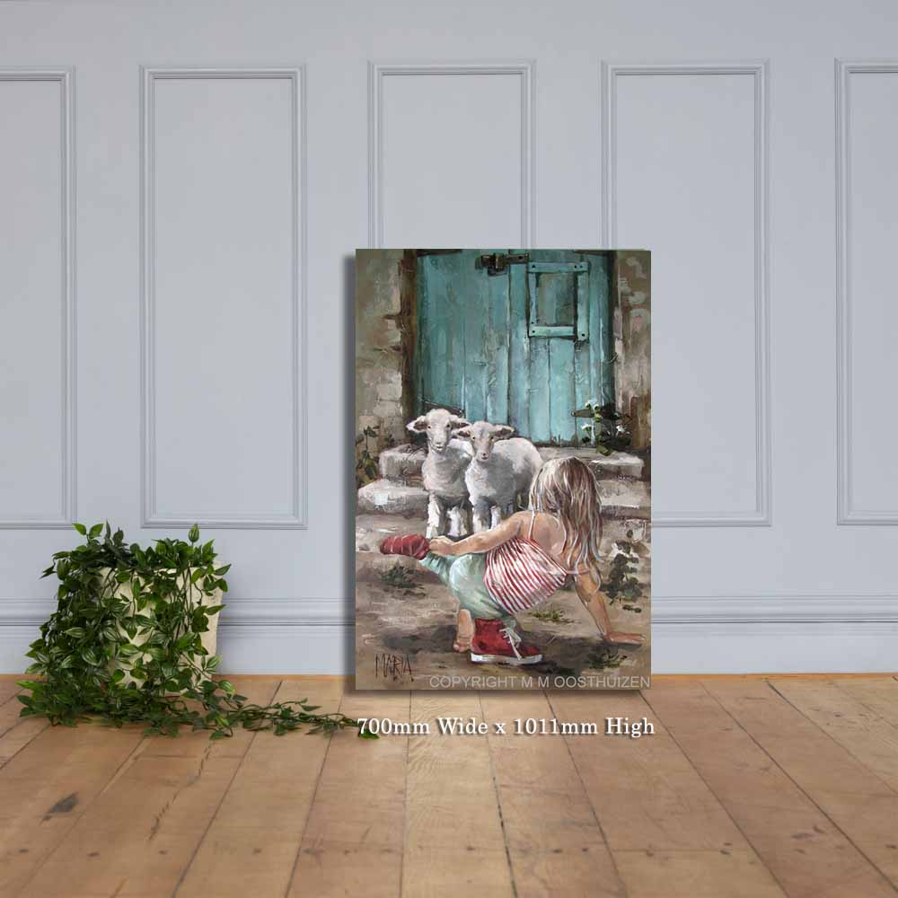 Little Lambs | Canvas Prints