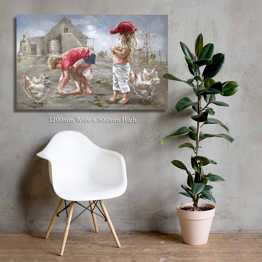 Mud Cakes | Canvas Prints