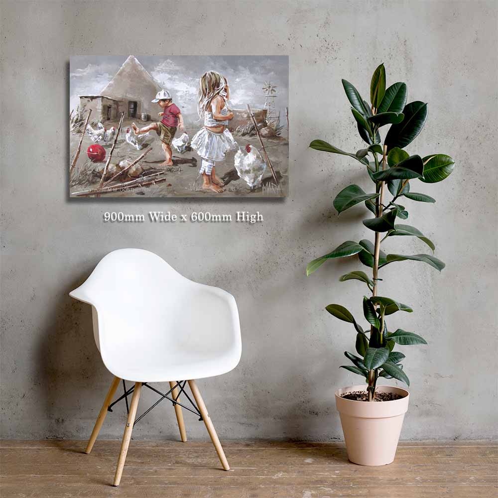 Farm Child's Life | Canvas Prints