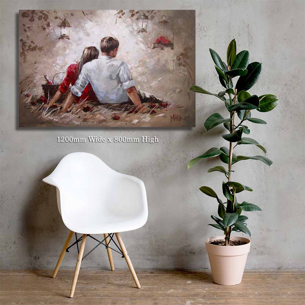 A Lover's Picnic | Canvas Prints