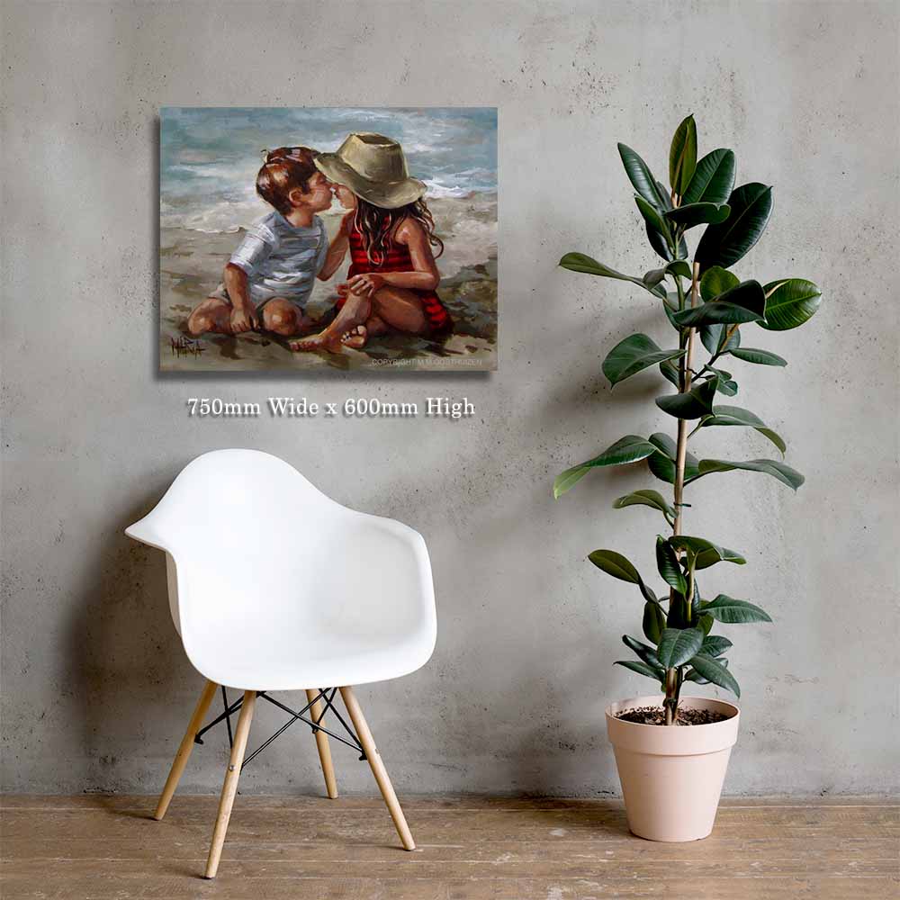 Sweet Kiss | Canvas Prints