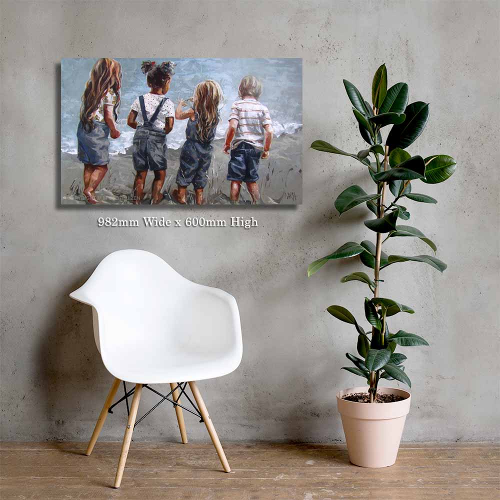 Beach adventures | Canvas Prints