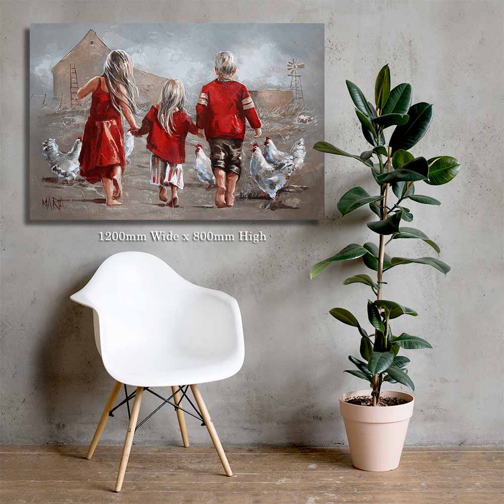 Barefoot | Canvas Prints