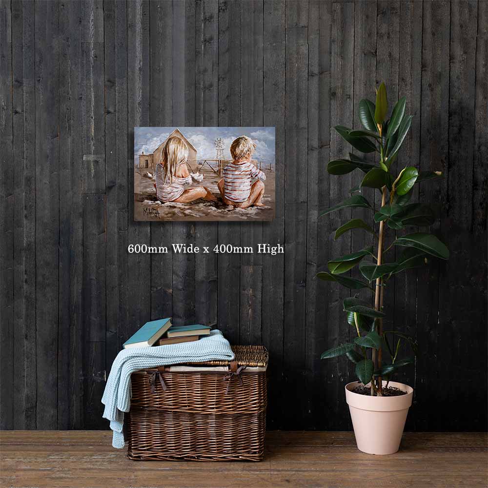Windmeul kinders | Canvas prints