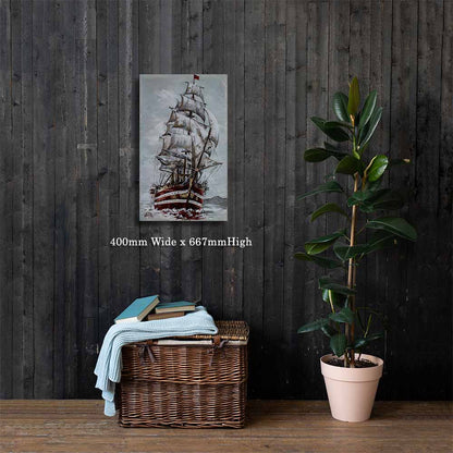 Spectacular approach | Canvas prints