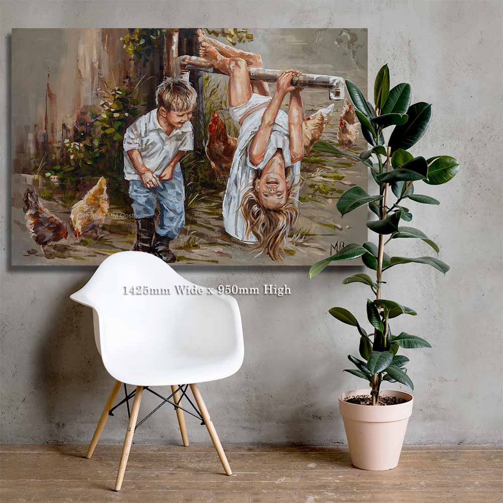 Jy is onderstebo | Canvas Prints