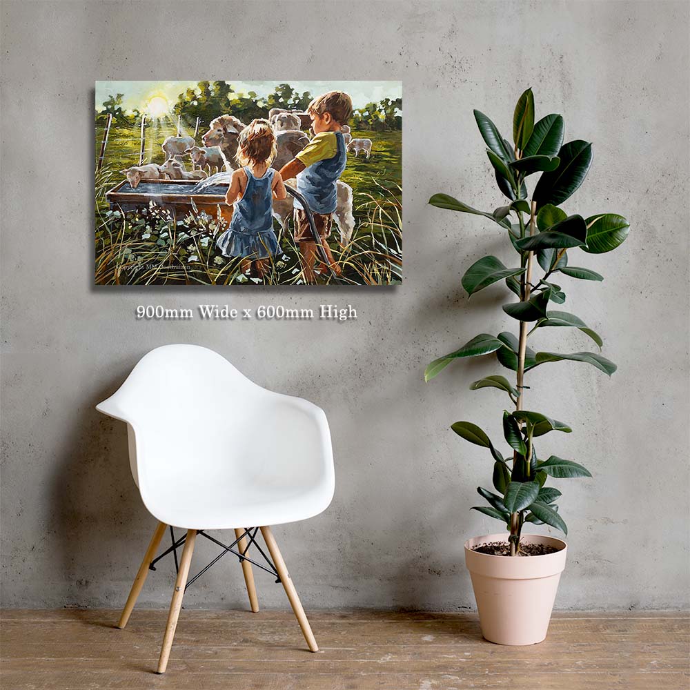 Hulle werkie | Canvas Prints