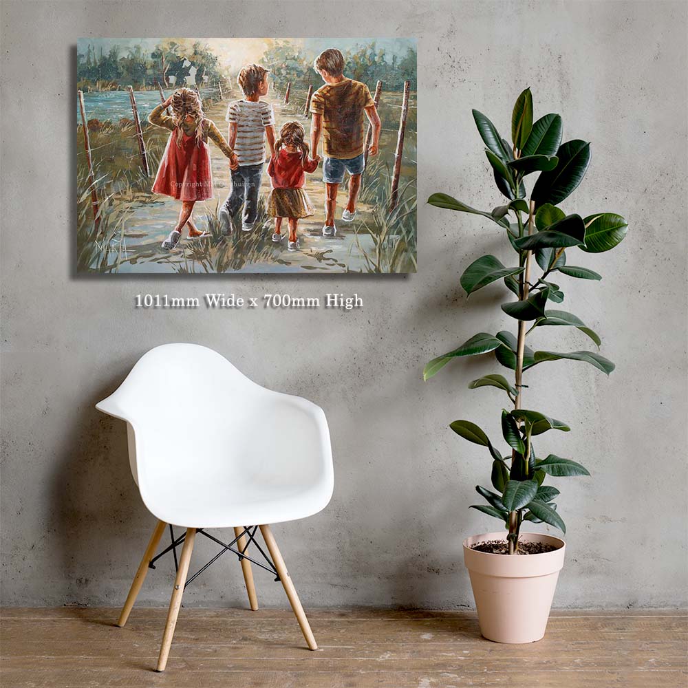 Middag stappies | Canvas Prints