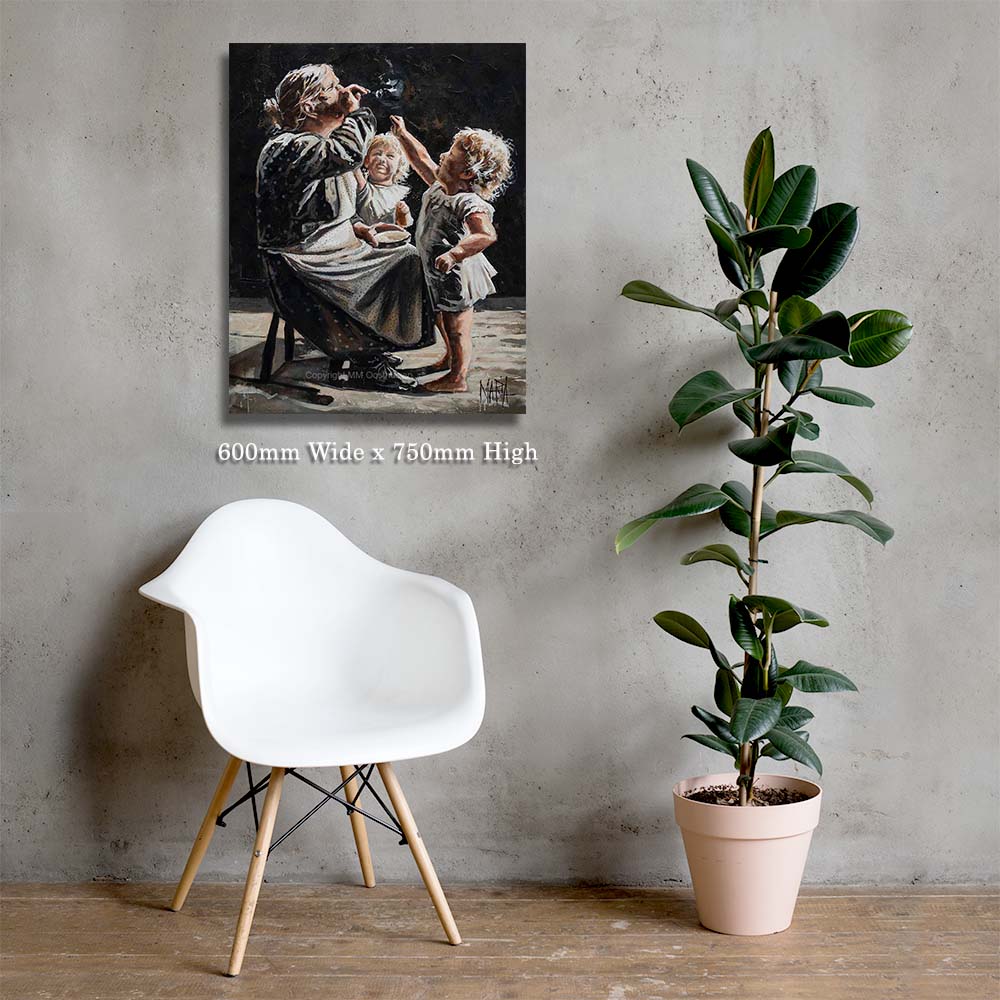 Blow Granny Bubbles | Canvas Prints