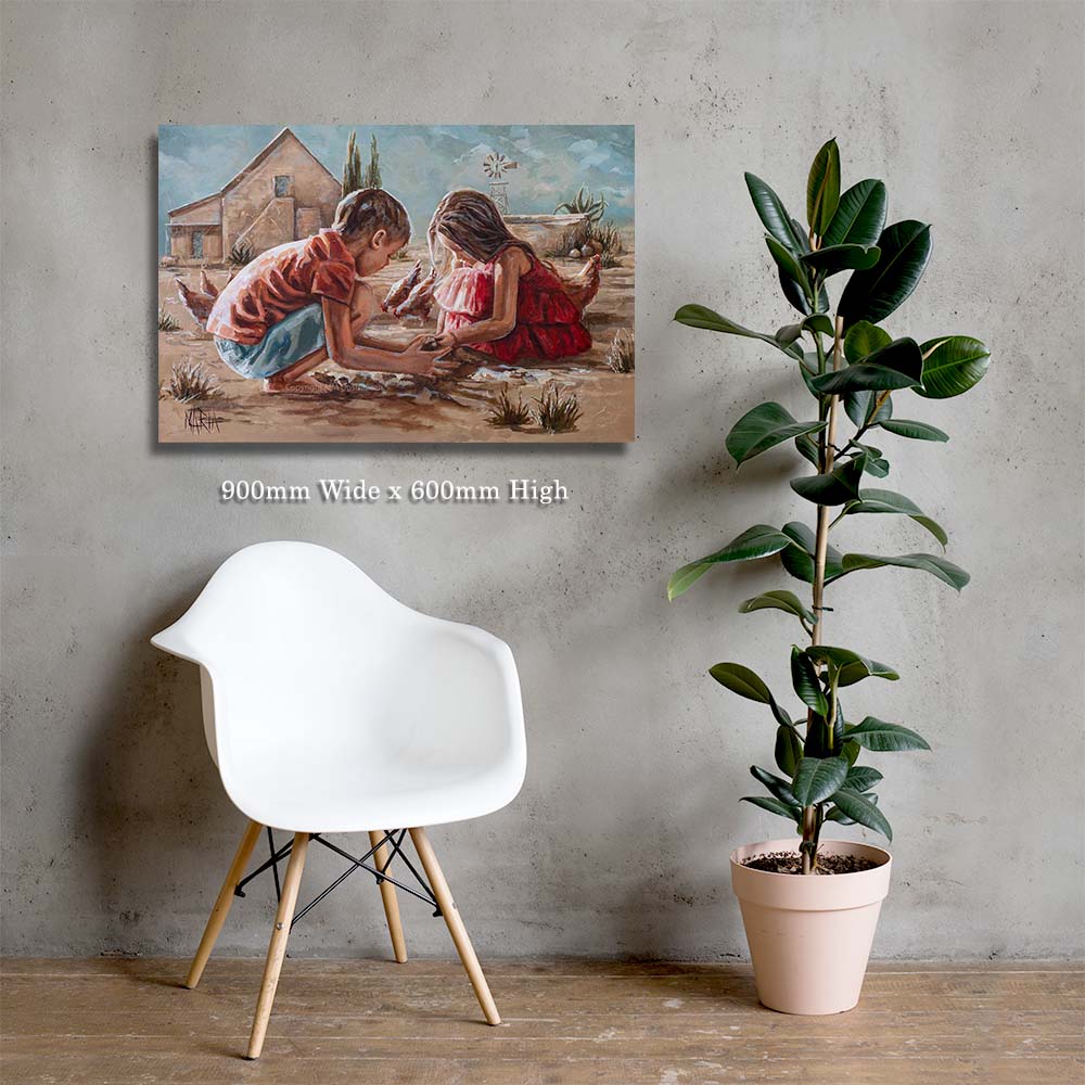 Plaas Kinders | Canvas Prints