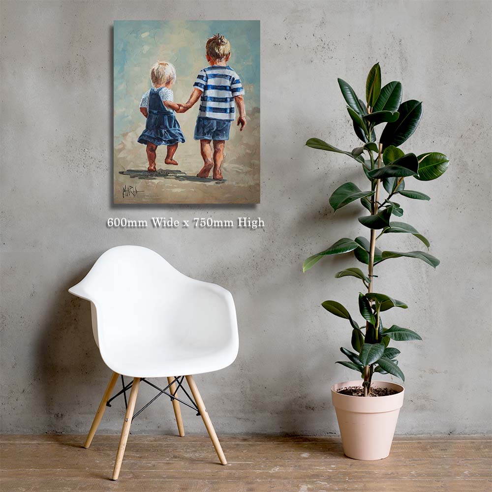 Hand aan Hand | Canvas Prints