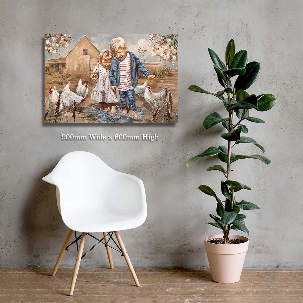 He healed my heart | Canvas Prints