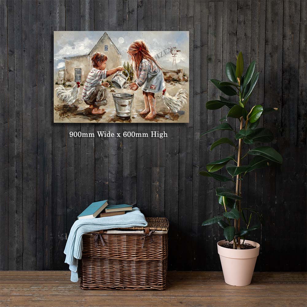 Handjies was | Canvas Prints