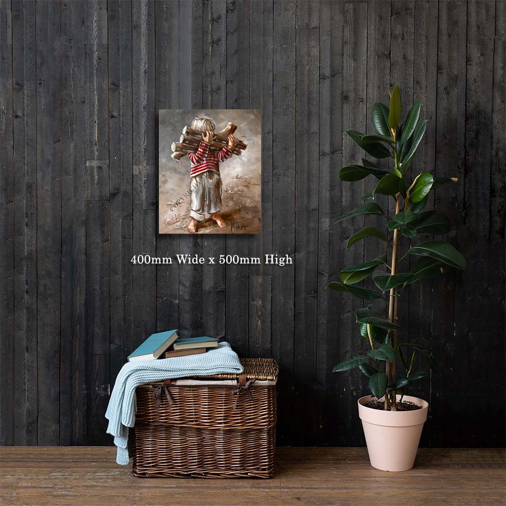 Kaggel hout | Canvas Prints