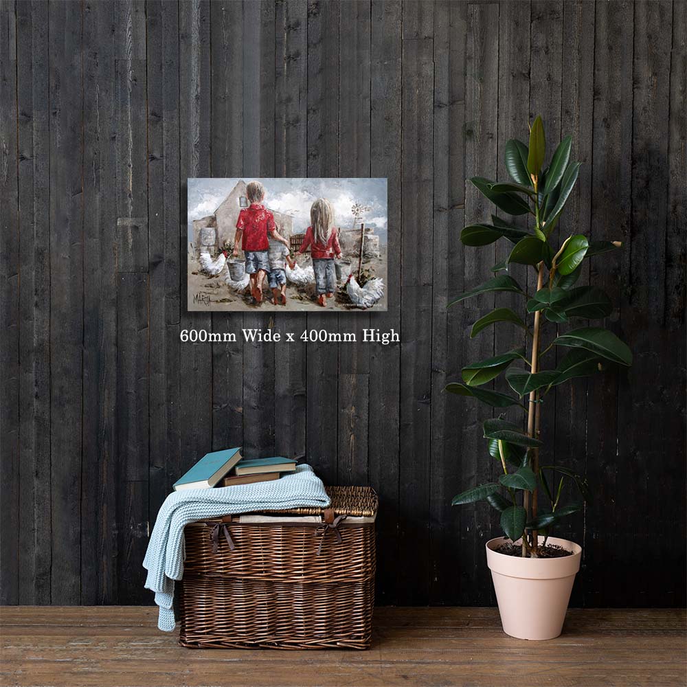 Saam Plaas | Canvas Prints