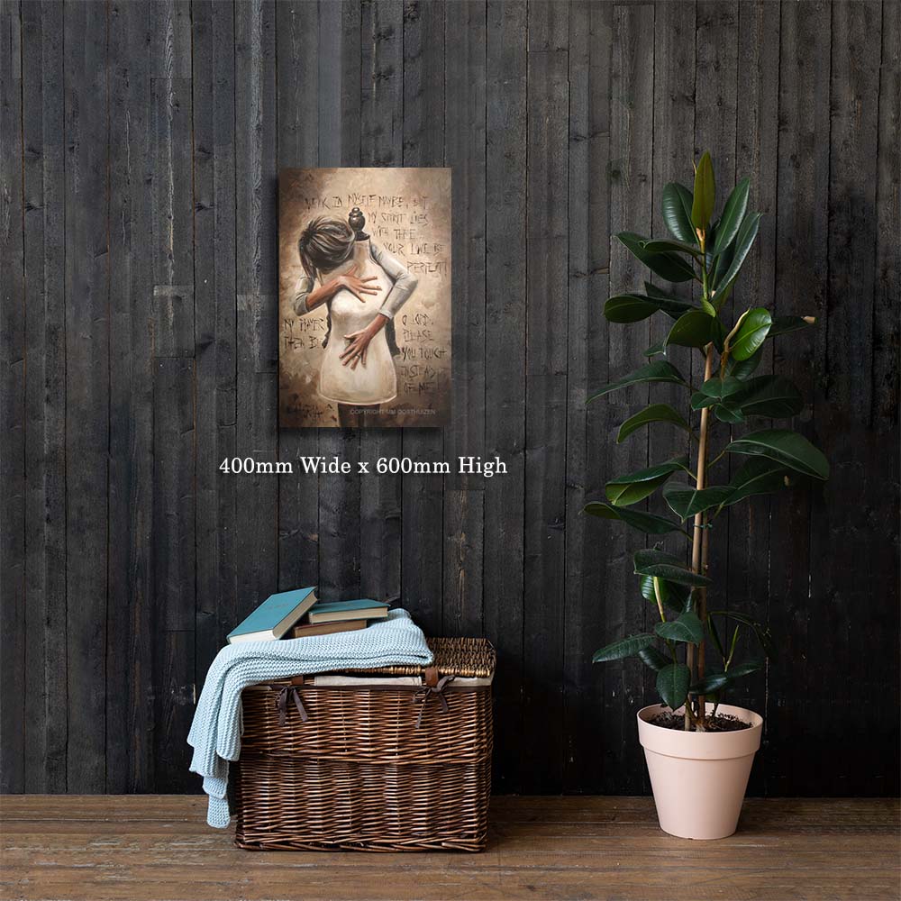 Touched by love  | Canvas Prints