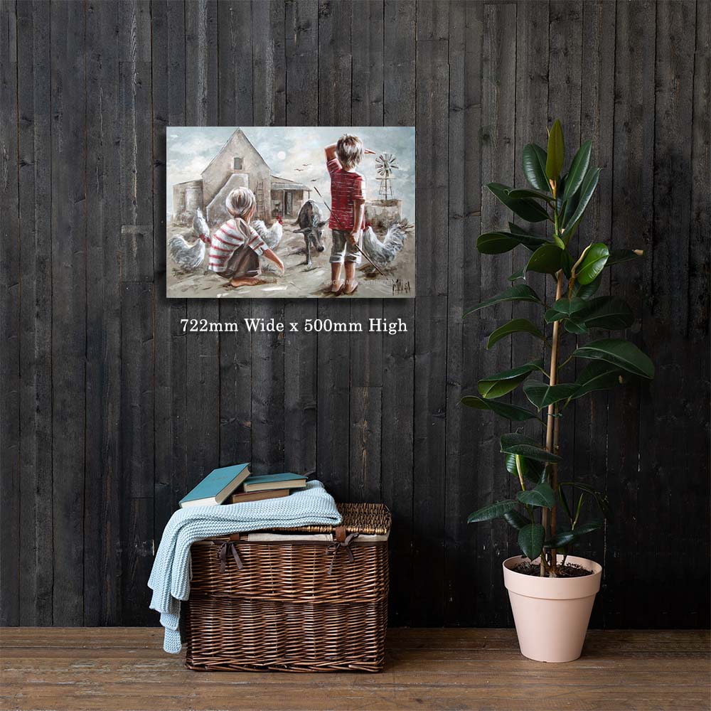 Op 'n dag | Canvas Prints