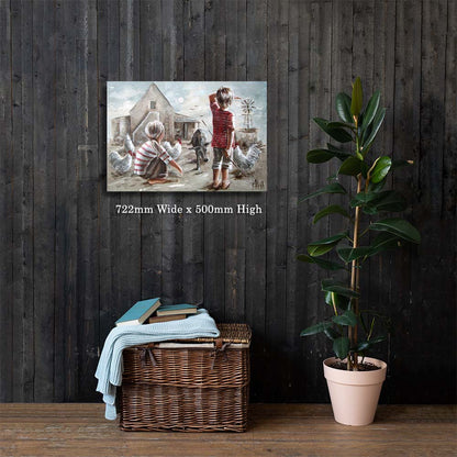 Op 'n dag | Canvas Prints