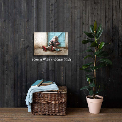 Laaste happie | Canvas Prints