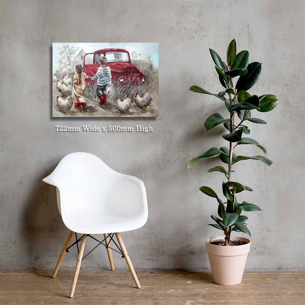 Skemer trokkie | Canvas Prints