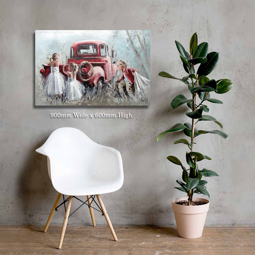 Speel om die trok | Canvas Prints