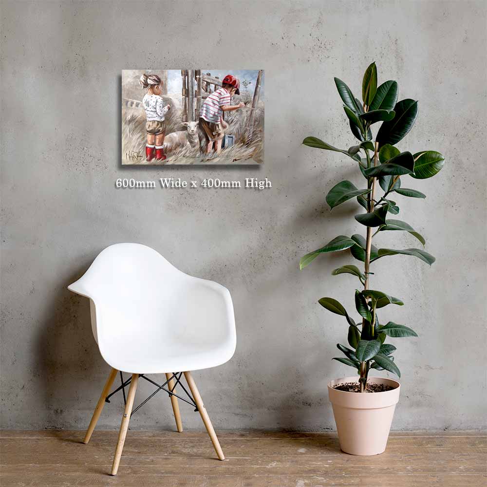 Klaar gewerk | Canvas Prints