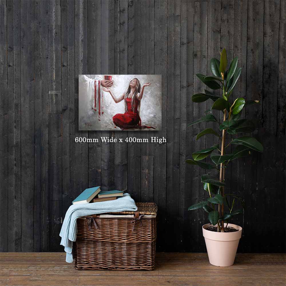 Let my life song sing Hallelujah | Canvas Prints