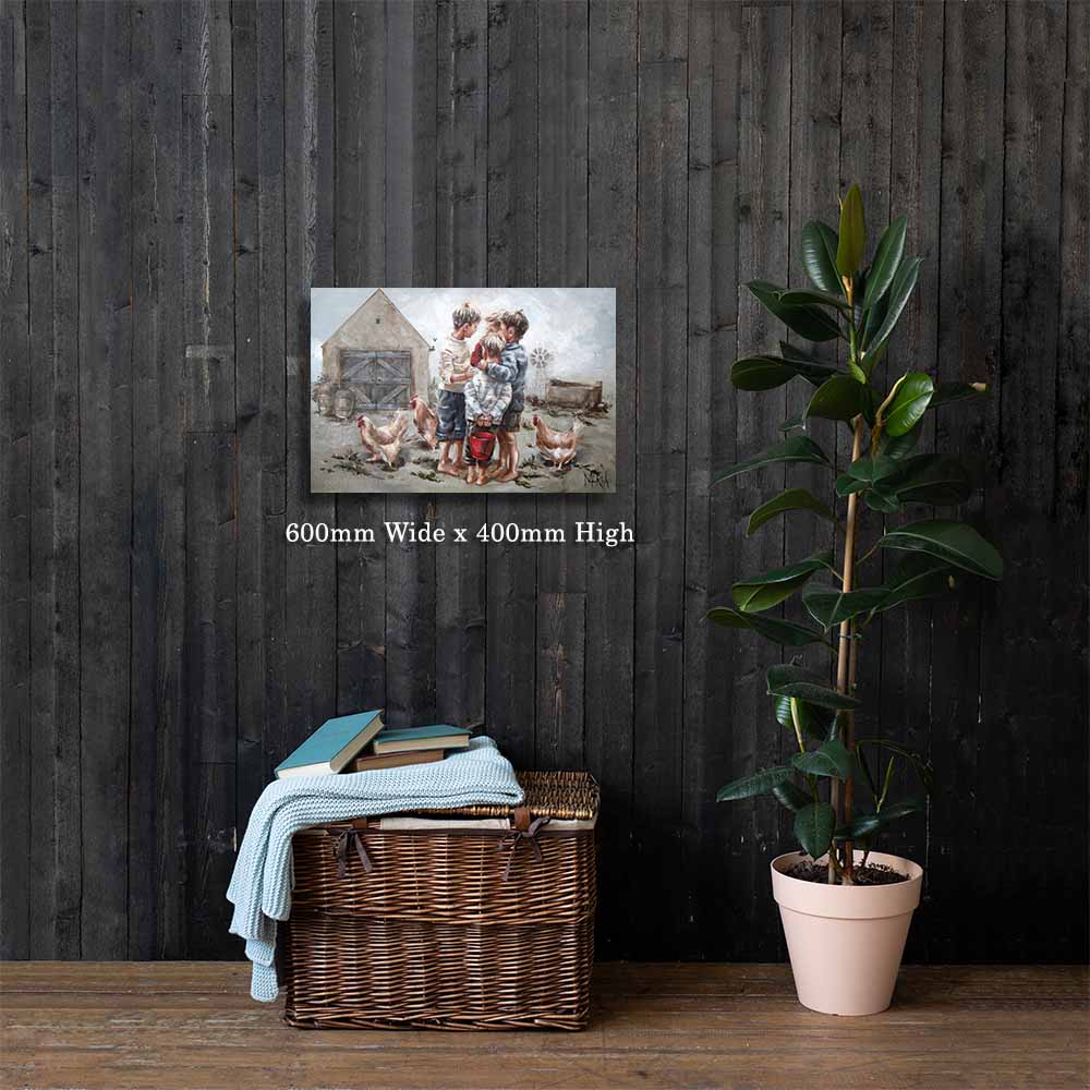 Hiers die plan  | Canvas Prints