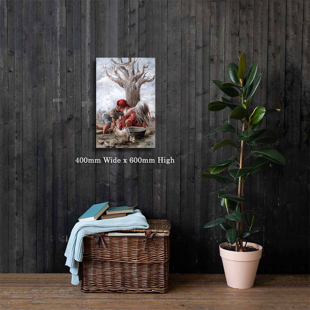 Speel onder die boom | Canvas Prints