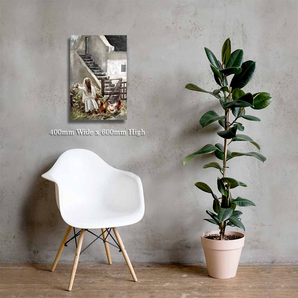 Blomme pluk | Canvas Prints