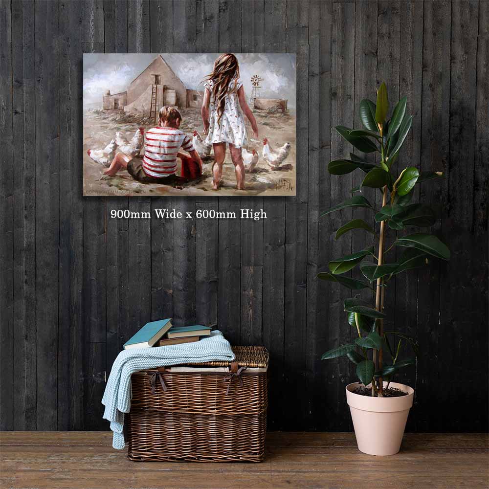 Krieke vang | Canvas Prints