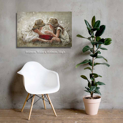 Voel hoe sag is hy | Canvas Prints
