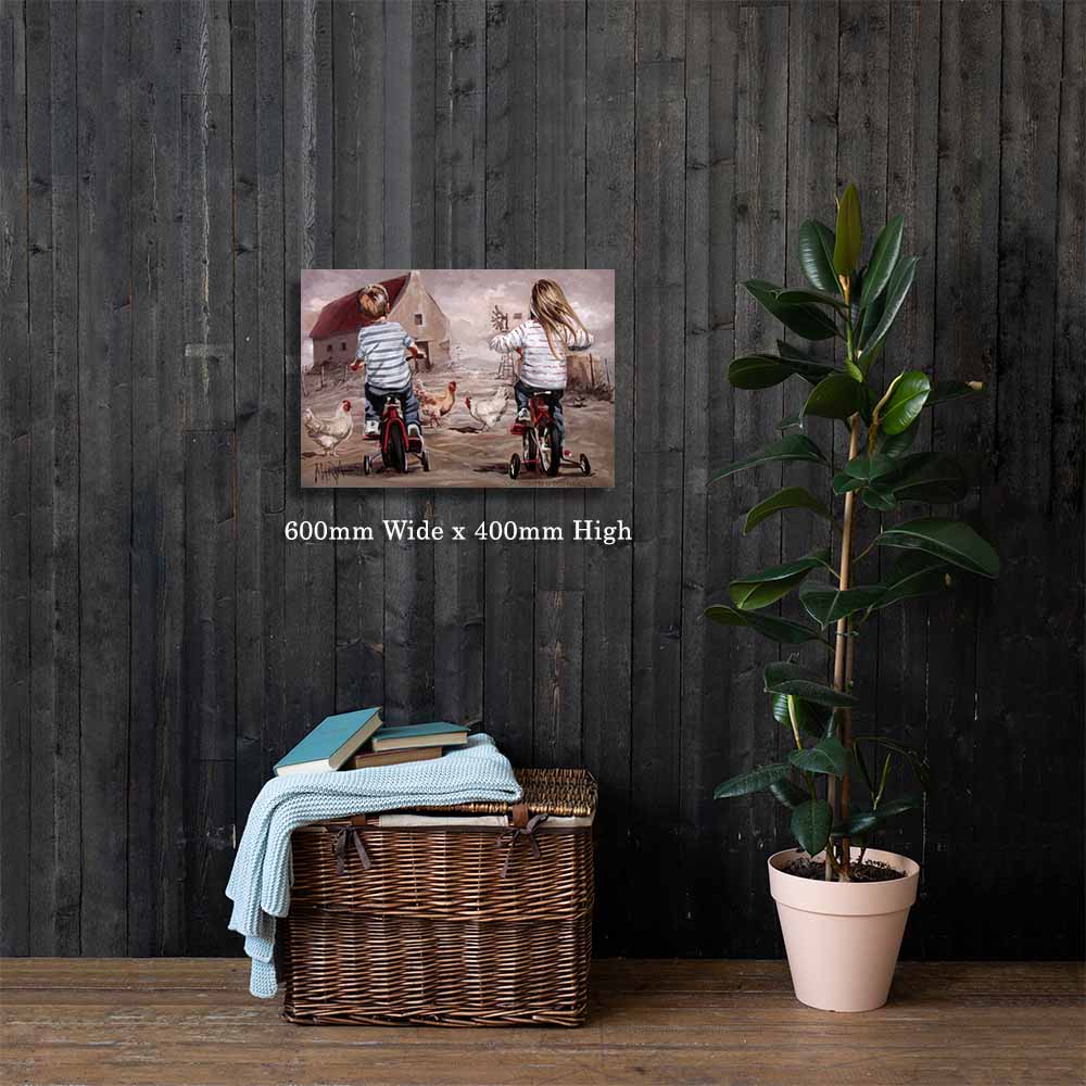 Training wheels | Canvas Prints