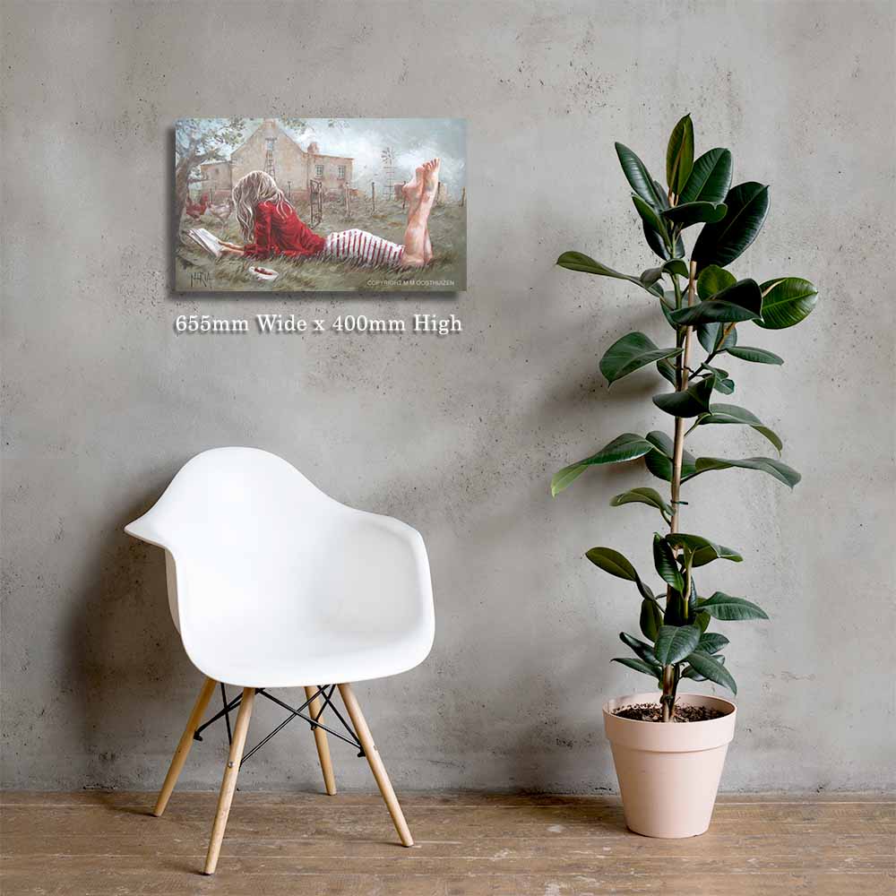 Ontspan op die plaas  | Canvas Prints