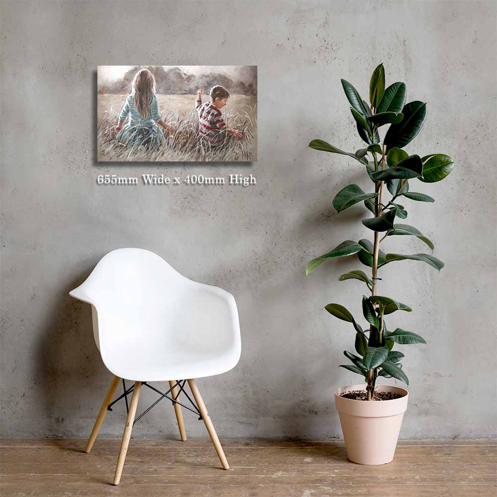 Joy in the field | Canvas Prints