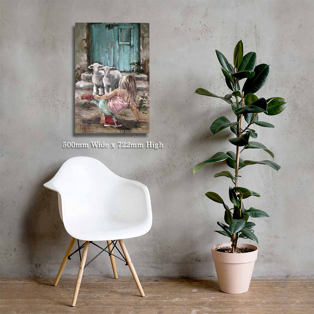 Little Lambs | Canvas Prints