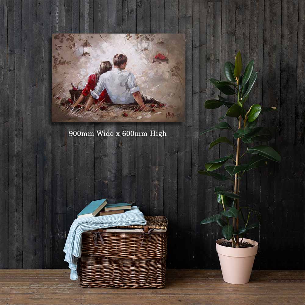 A Lover's Picnic | Canvas Prints