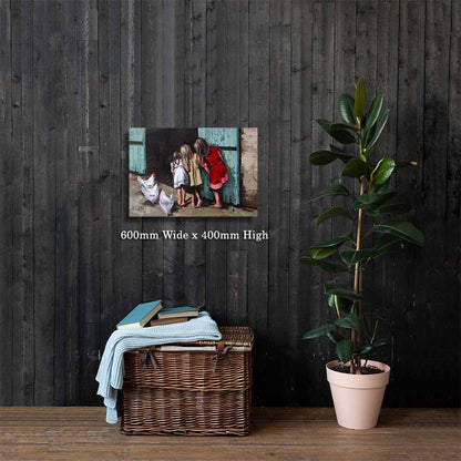 Sneaking Around | Canvas Prints