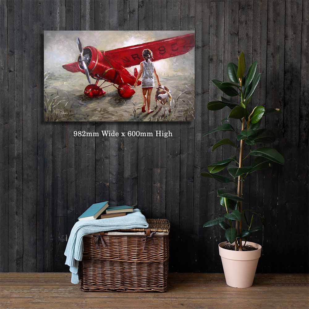 Red Thunder | Canvas Prints