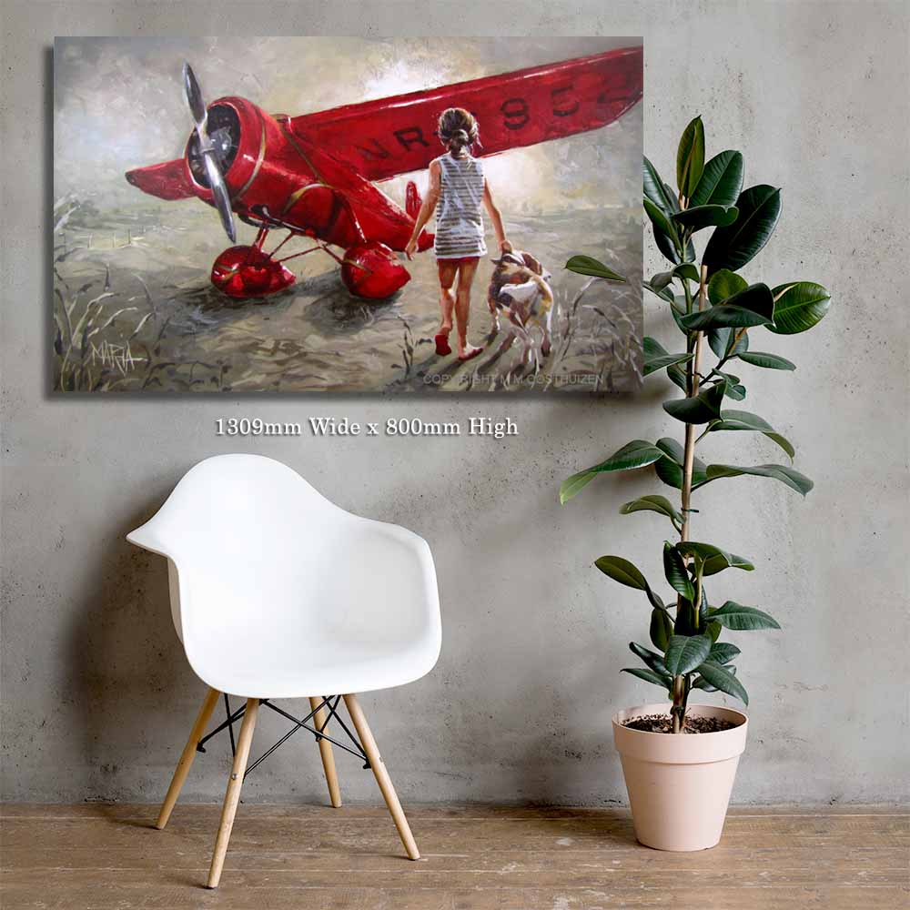 Red Thunder | Canvas Prints