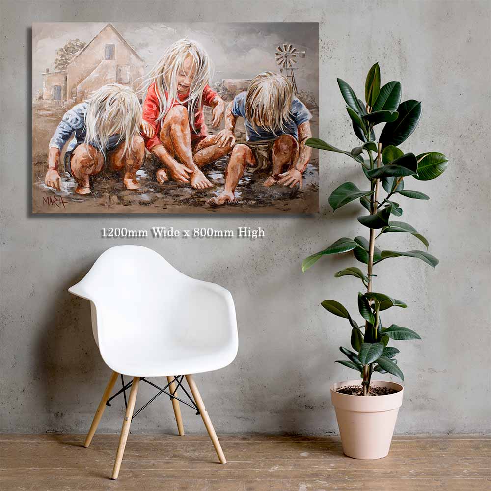 Fond Fellowship | Canvas Prints